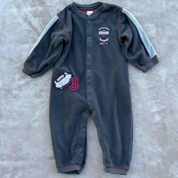 Carter’s Button-Down Fleece Body Suit, Size 18 Months - Picture 1 of 12